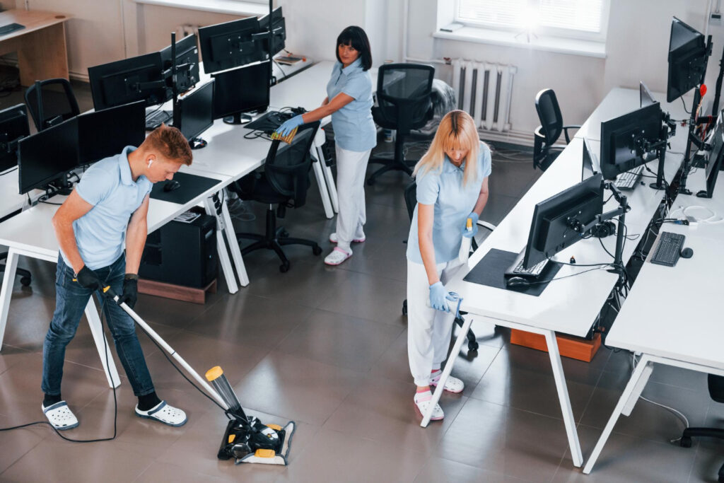Who provides office cleaning near me