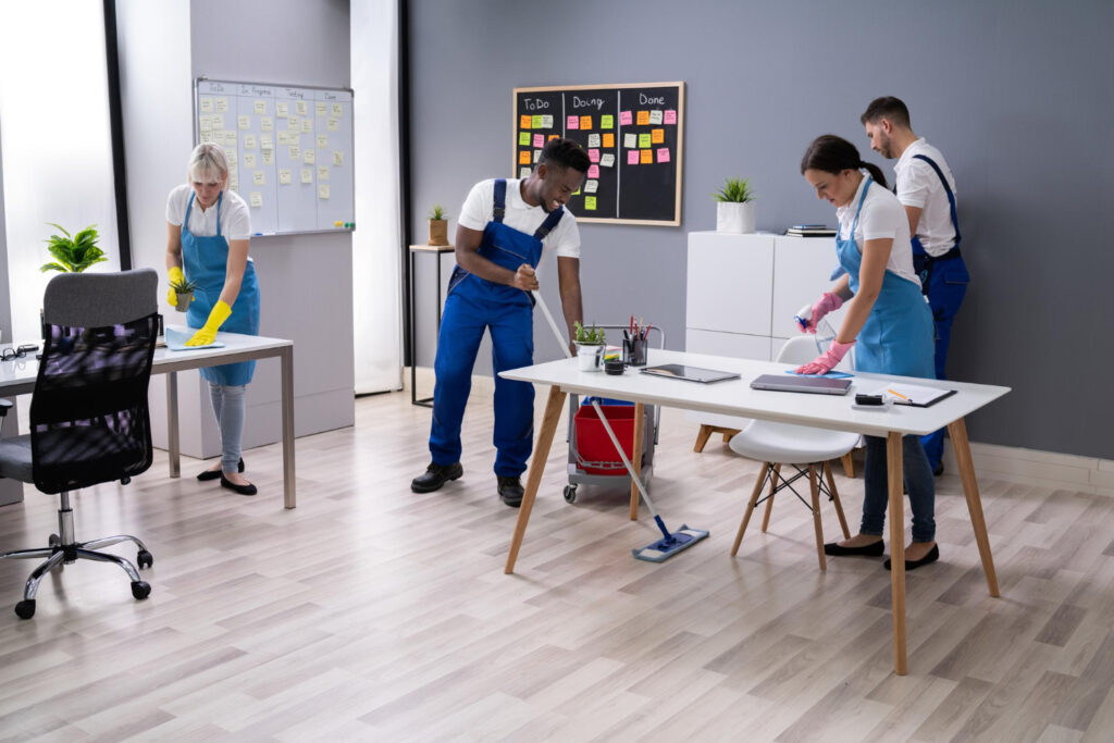 How can I get an office cleaning quote